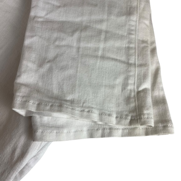 NEW L'AGENCE mira cropped bootcut jean in BLANC Size 25 - Picture 9 of 12